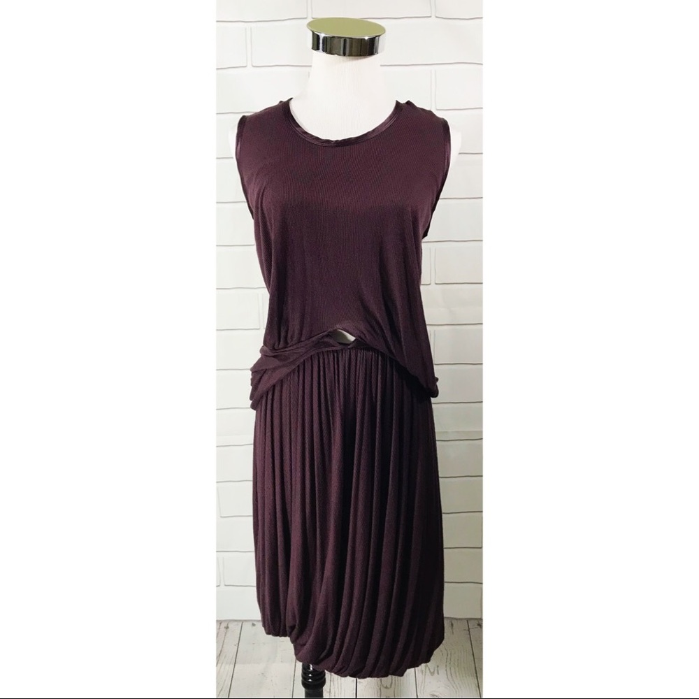 Robert Rodriguez Ribbed Stretch Sleeveless Dress